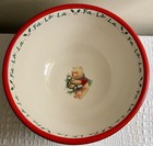 Disney Pooh s Winter Wonderland 1996 Bowl 10 5  X 5  Rare Euc