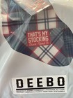 Dixxon Flannel Co  the Deebo  Plaid Holiday Christmas Stocking  Nwt Sold Out      