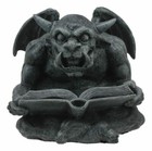 Ebros Gothic Horned Spell Reading Gargoyle Ward Figurine Sculpture Scholar