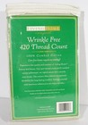 Living Home 420tc 100  Combed Cotten Sateen Set Of 2 Beige Standard Pillowcases