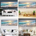 Beach Sea Ocean Canvas Painting Wall Art Posters Landscape Canvas Print Pictures