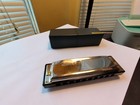 Used Harmonica Says Hohner On It With Case 