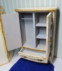 Miniature Dollhouse Furniture Armoire Artisan Painted 