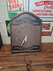N7- Antique Jeweler s Clock Advertising S  Kind   Sons Diamond Merchants - Sign