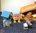 Fisher Price Little People Nativity Set Manger Inn At Bethlehem Wishing Well Lot