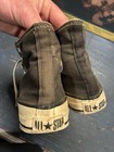 Original 60   s 70   s Era Converse Chuck Taylor Black Label Period High Tops Us9
