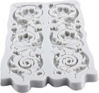 Baroque Style Polymer Clay Mold Curlicues Scroll Lace Silicone Molds 3d