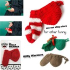 Willy Warmer Weiner Weener Knitted Sock            Funny Adult Prank Gag Joke Gift     