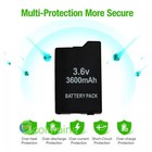 5x 3600mah Battery For Sony Psp-2000 2001 Psp-3000 3001 Rechargeable Battery Usa