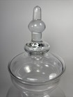 Vtg Large Glass Tall Apothecary Pharmacy Drugstore Display Jar Candy Dish  17 