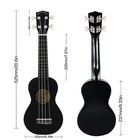 Ukulele Musical Instruments Starter Wood Soprano Ukele Hawaiian Small Guitar    
