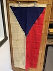 Vintage Czechoslovakia Wool Flag Ww2 