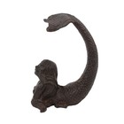 Cast Iron Mermaid Tail Door Stop Nautical Stopper Beach House Coastal Home Decor