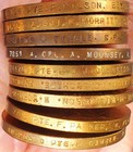 British Original Issue Wwi Victory Medals