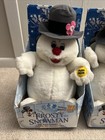 1997 Gemmy Frosty The Snowman Singing Plush Toy - In Box
