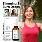 Glp-1 Weight Loss Fat Burner Drops Diet Supplement Slimming Drops 30ml 1-5 Pack