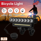 6000lm Super Bright 8led Bike Light Usb Rechargeable Bicycle Front Headlight