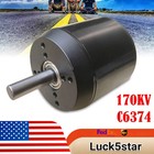 C6374 2 9kw High Efficience Sensored Brushless Motor For Electric Skateboard