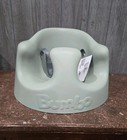 Bumbo Floor Seat Plus Baby Sit Up Chair With Adjustable Harnes And Tray  Agave 