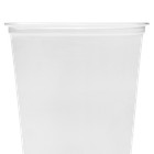 Karat 20oz Pet Clear Cup  U-shape  98mm  - 1 000 Ct  C-kc20-u