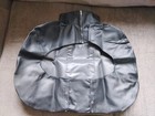 Adult Black Faux Leather Bondage Straight Jacket With Belts And Lacing Nip