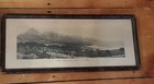 Twelve Apostles Camps Bay Near Cape Town Lithograph Print Framed G b co  Vintage