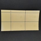 Vintage 1960s Us 4c Abraham Lincoln Credo Stamp Block Mint Plate 26803 Mnh Unuse