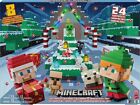 Mattel 2021 Minecraft Christmas Holiday Advent Calendar 12 Figures In Hand