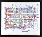 1929 Brooklyn Map Gravesend 86th Street West 5th-12th Avenue T-w New York City