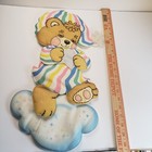 Vintage Nursery Decor Teddy Beddy Bear Brushcreek Creative Fabric Wall Pieces