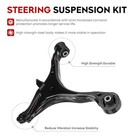 Front Lower Control Arm Suspension Kit Fit For Honda Civic Sedan   Coupe 2001   