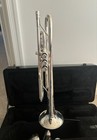 King 2055t Silver Flair Bb Trumpet Excellent Working W  Case   Accessories