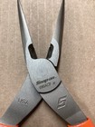 Snap-on Tools Usa New 8  Orange Soft Grip Long Nose Pliers With Cutter 196acf