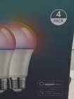 3smart Light Bulbs  9w A19 E26 800lm Wifi Bluetooth Bulbs 4 Pack