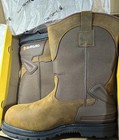 Carhartt Waterproof 11  Steel Toe Wellington Boot Size 12w Fp1200-m Fast Dry