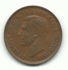 Very Nice High Grade-1944  p  Australia Large Penny-mar416