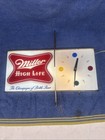 1957 Miller High Life Champagne Of Beer Light Up Shark Fin Clock 20    X 18   