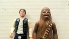 Vintage Star Wars Han   Chewy Action Figures Kenner 1977 80s Toys Anh 1980s