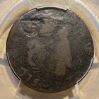 1652-1674 St Patrick Farthing New Jersey Colonial Pcgs Vg Details R-7  2