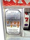 Vintage Rollis 11  Nevada Diecast Slot Machine Bank  Read