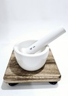 Vintage Coors 60322 Mortar   60323 Pestle Porcelain Science Lab Medical Rx Usa