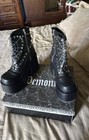 5  Black Platform Kiss 1970s Tribute Band Gene Simmons Goth Men s Ankle Boots
