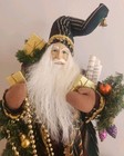 Lynn Haney Santa Della Robia Father Christmas  1237 Vintage 1997 No Tags Signed