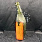 1904 Great Baltimore Fire Relic Heat Bent Glass Bottle Antique Maryland History