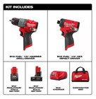 Milwaukee M12 Fuel 2-tool Combo Kit  3497-22  Hammer Drill impact Driver