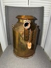 Uslhe United States Lighthouse Establishment 3 Gallon Brass Oil Transfer Can