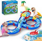 Vatos 2-tier Outdoor Kids Water Table With Pump  61pcs Diy Toddlers Water Table
