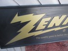 Large 43  Vintage Zenith Advertising Store Display Sign Radio Tv Plastic