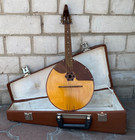 Domra Piccolo Original Concert Vintage Soviet Era Folk Instrument Art  Nesterov