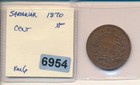 Sarawak - 1870 Cent -  6954 - Xf  - Scarce